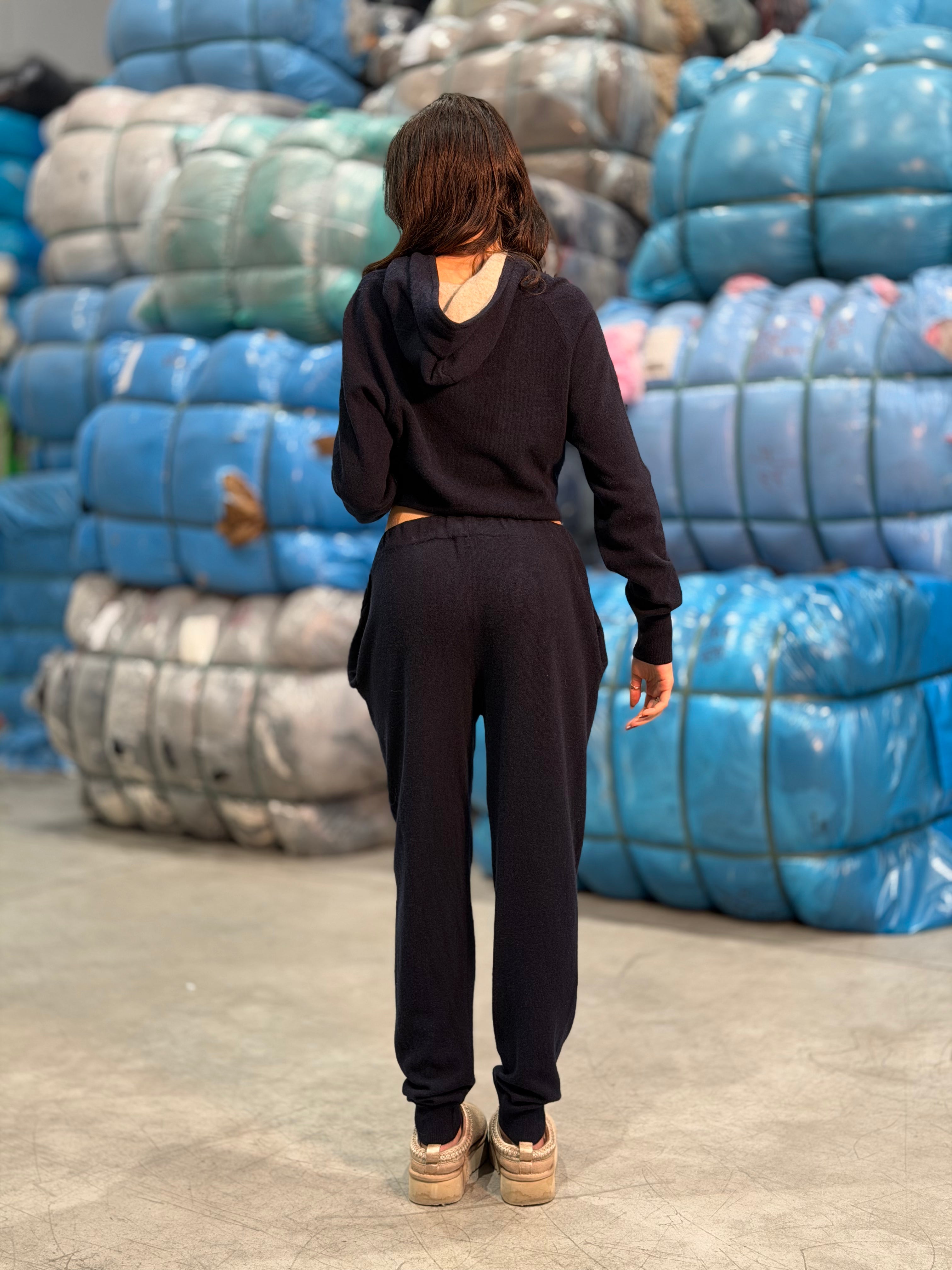 Pantalone Tuta Con Polsino Donna