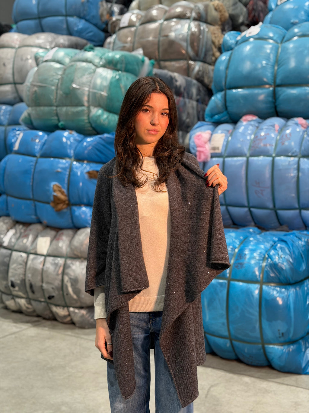 Maglia "magica" Con Paillettes Donna