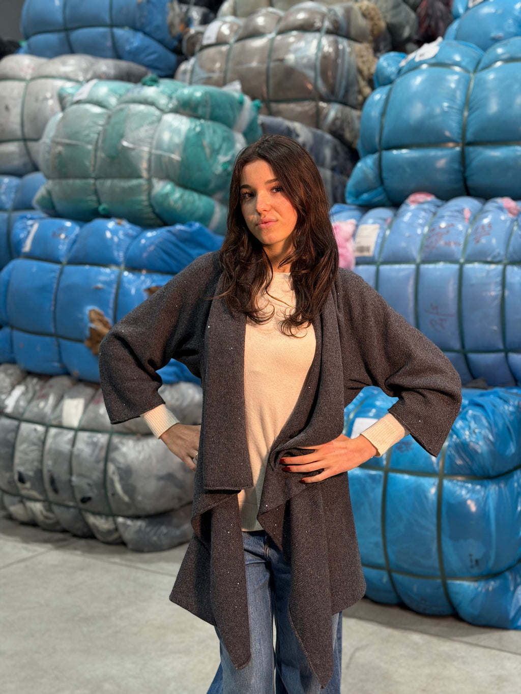 Maglia "magica" Con Paillettes Donna