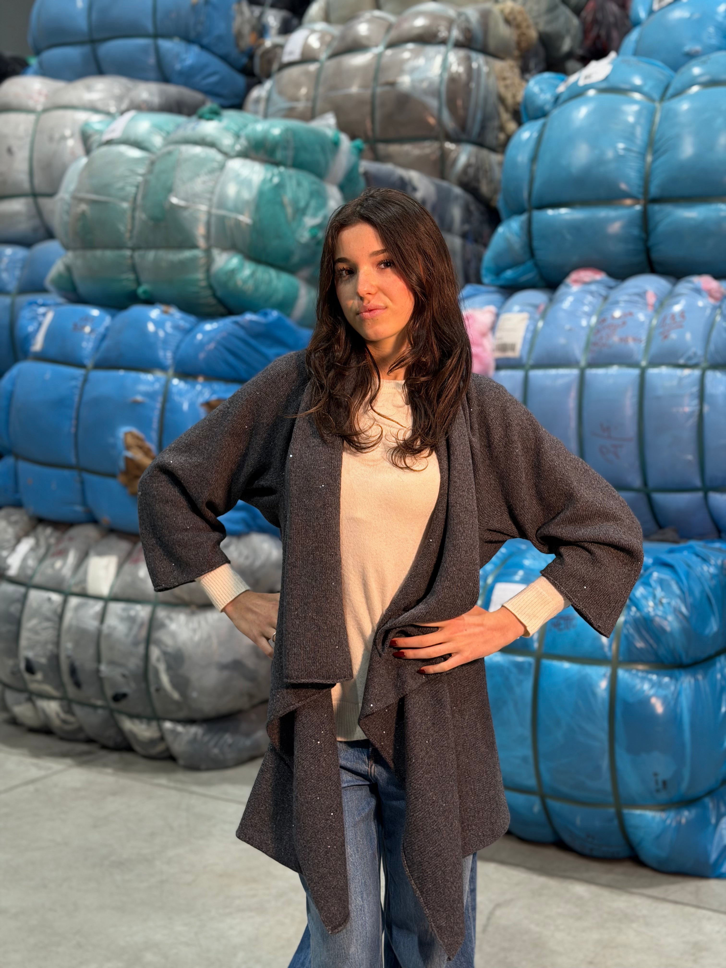 Maglia "magica" Con Paillettes Donna