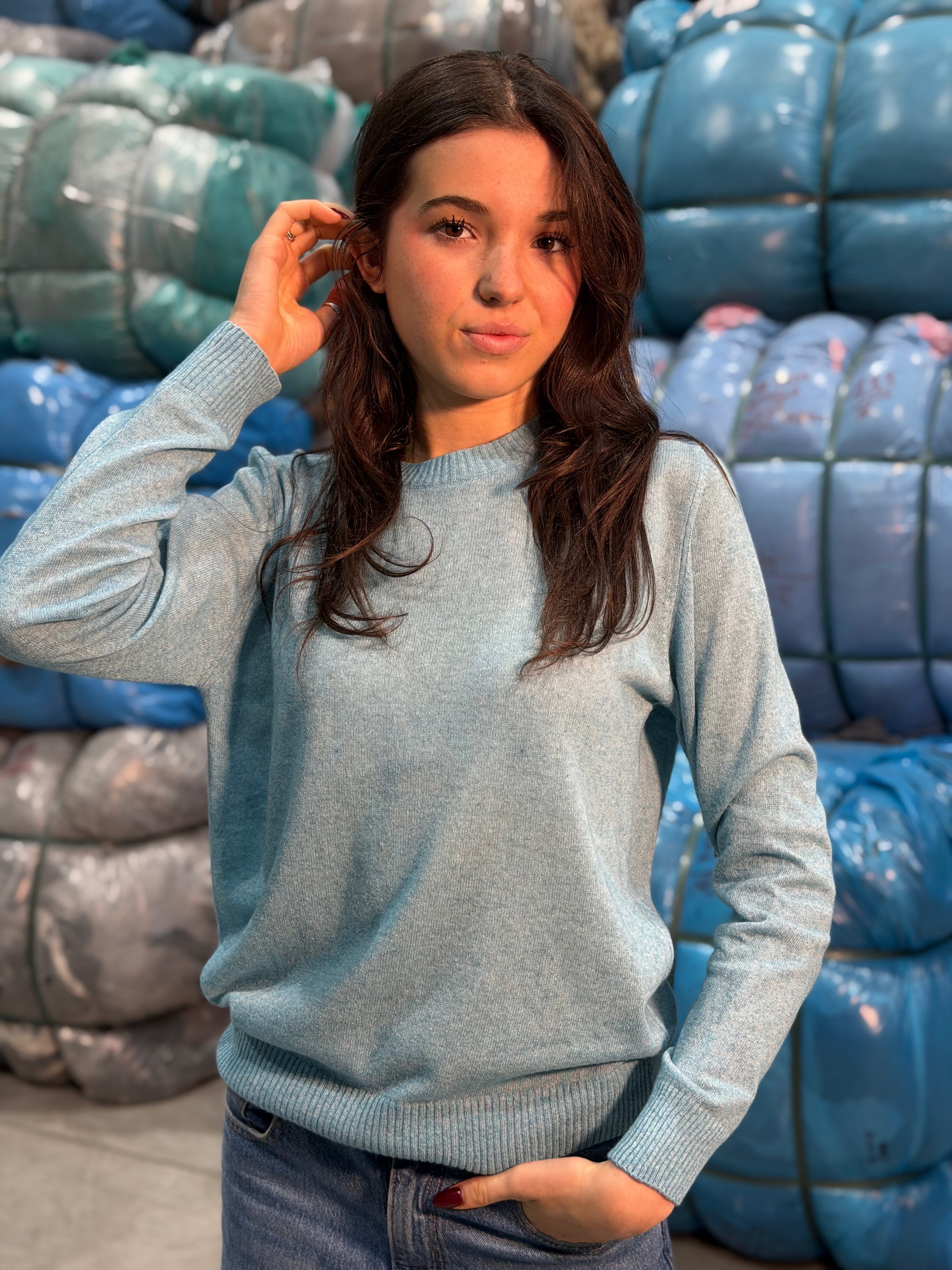 Paricollo Cashmere Seta Donna