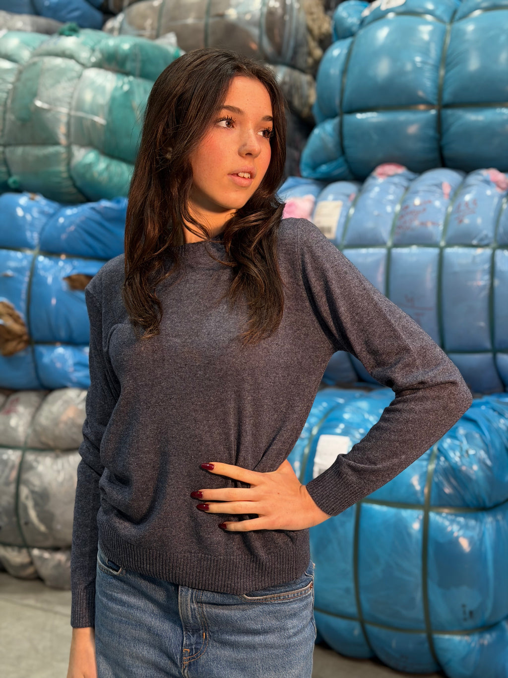 Paricollo Cashmere Seta Donna