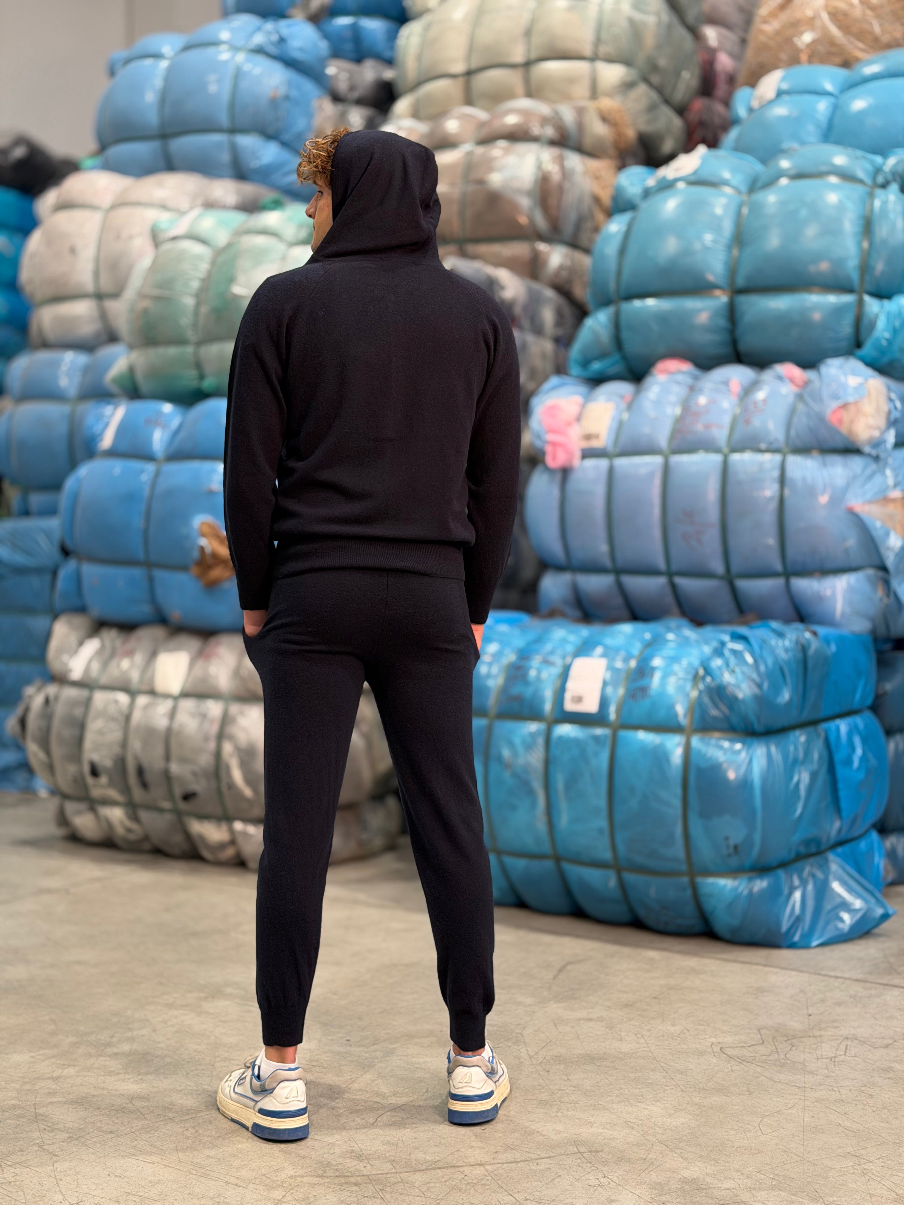 Pantalone Tuta Con Polsino Uomo