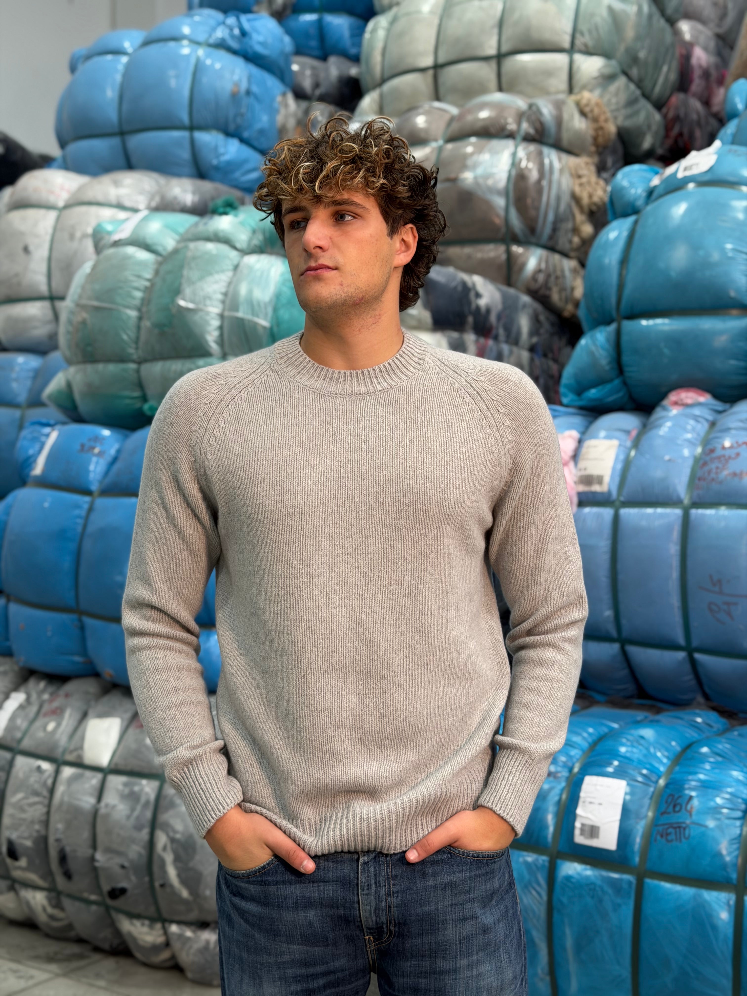 Paricollo Raglan Uomo