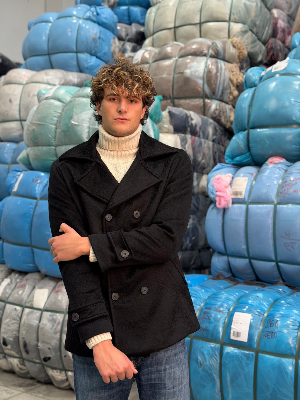 Cappotto Doppiopetto Uomo