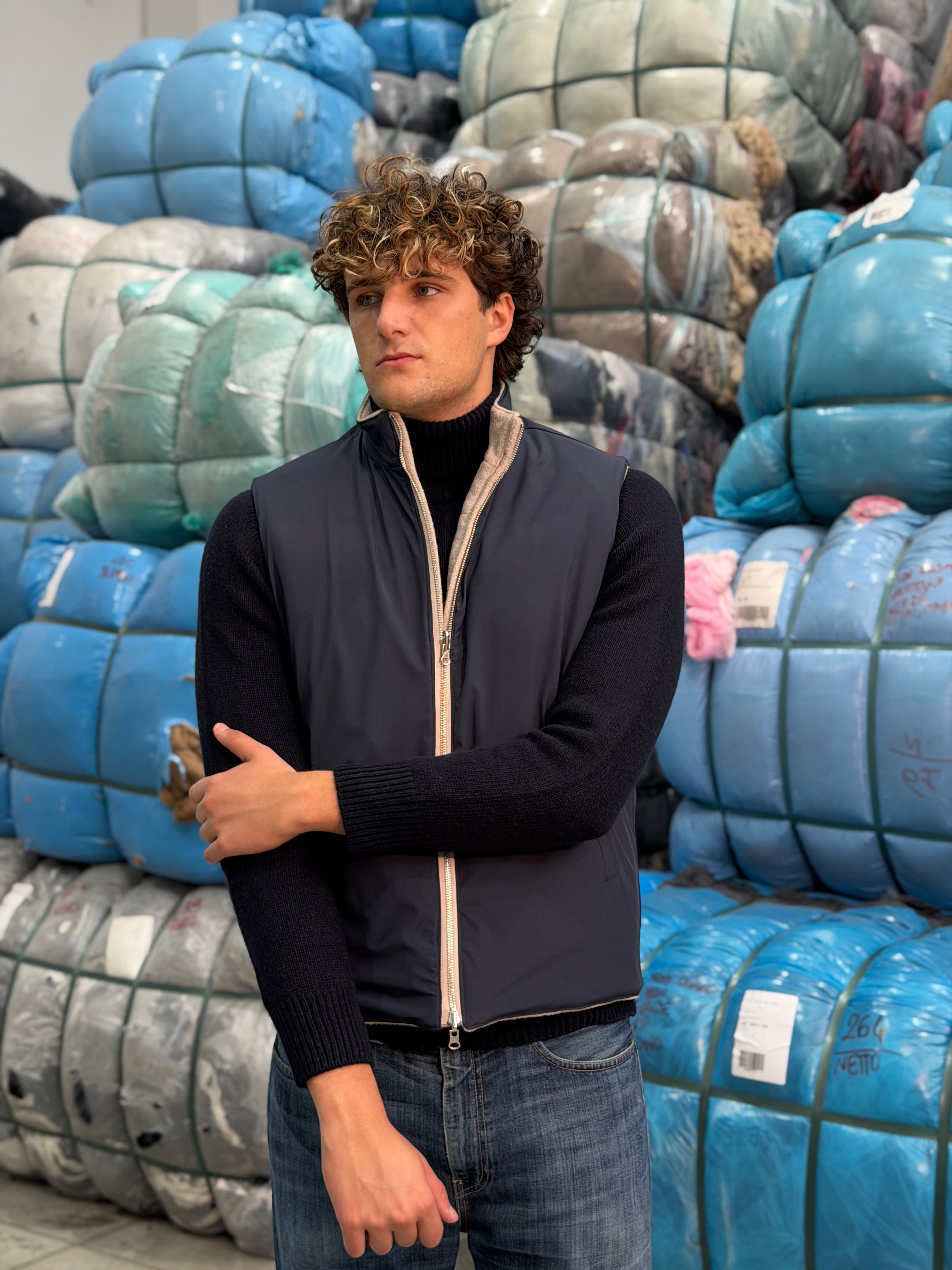 Gilet Reversibile Uomo