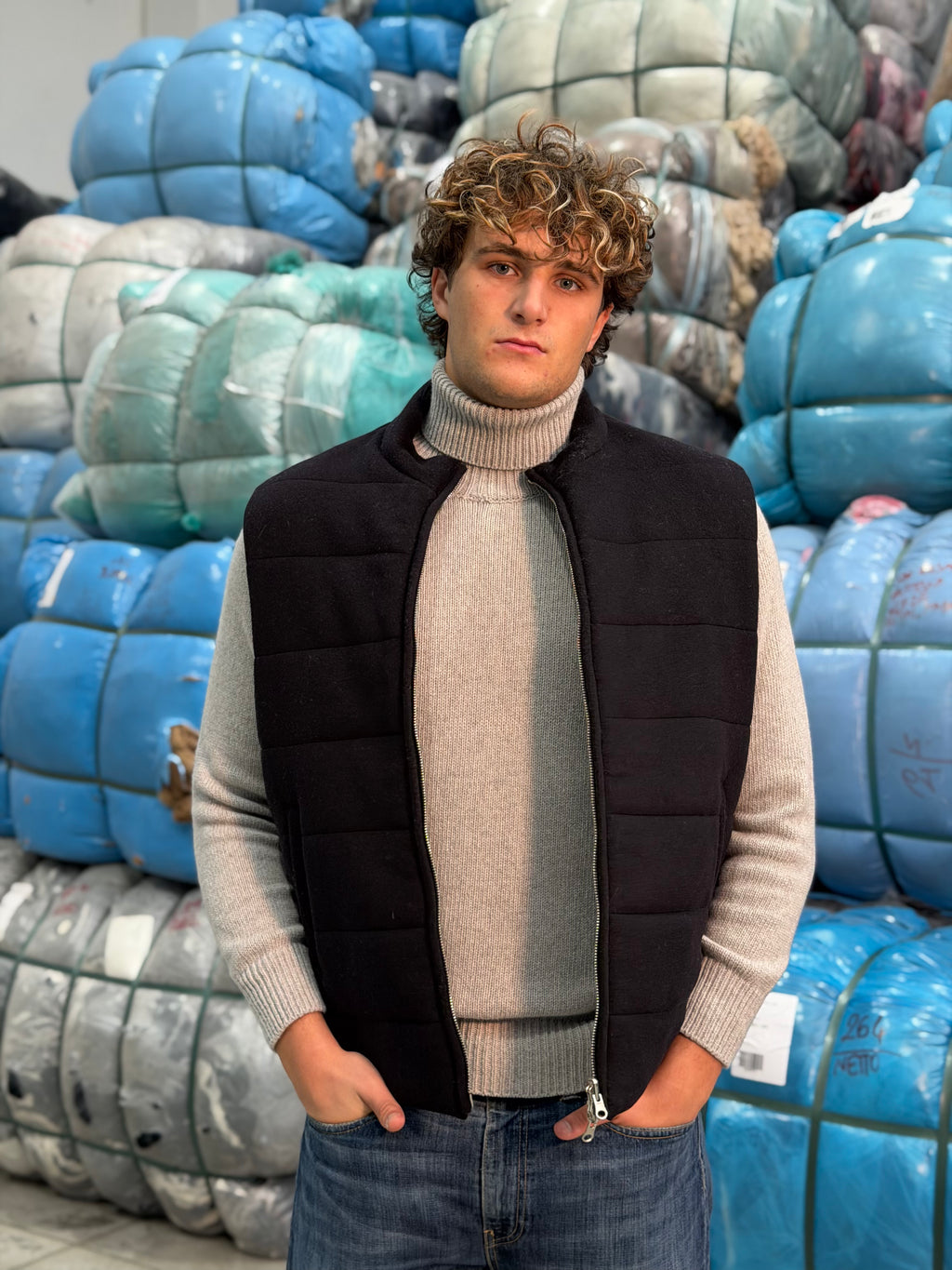 Gilet Reversibile Uomo