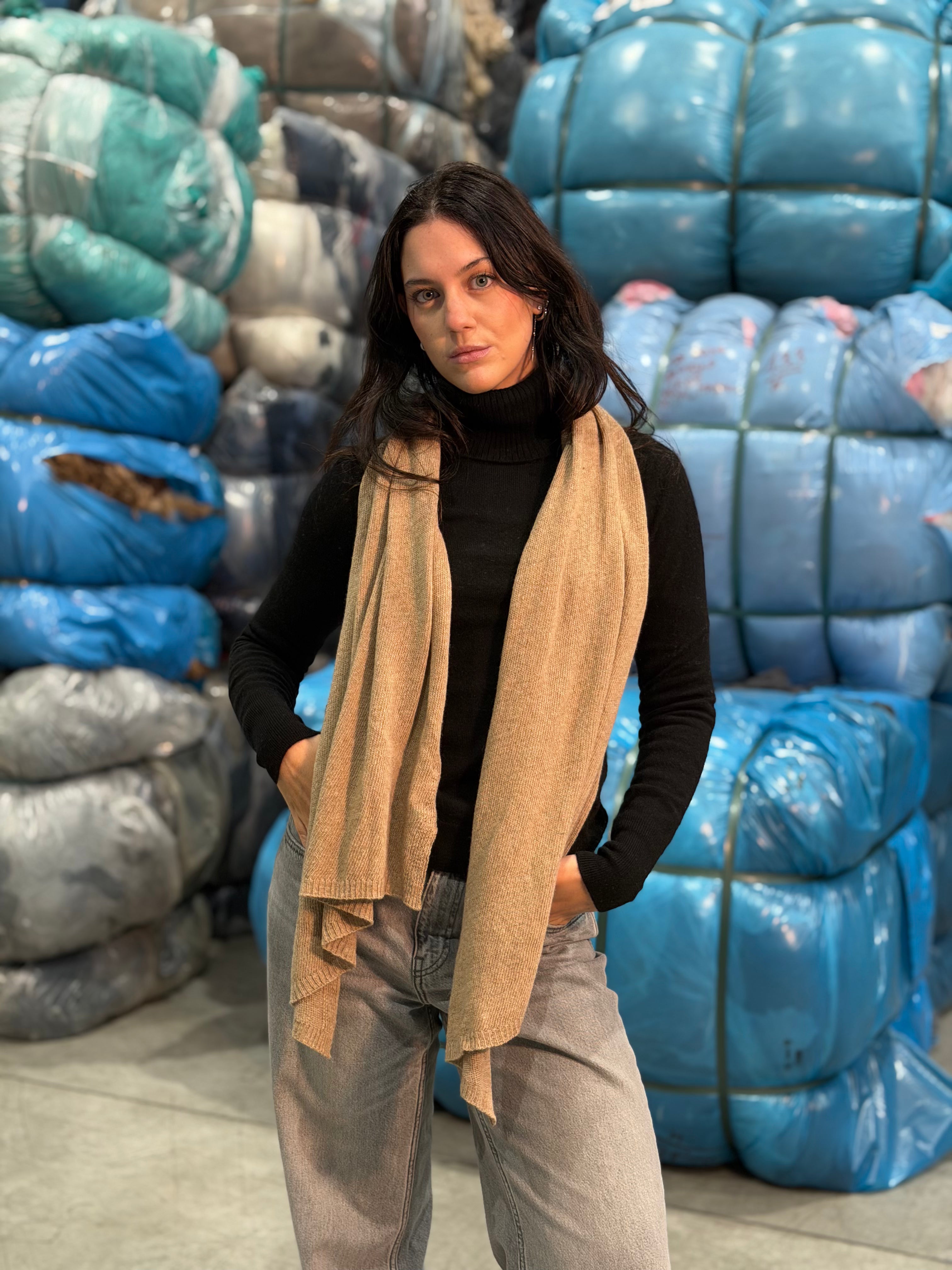 Sciarpa Cashmere Seta Donna