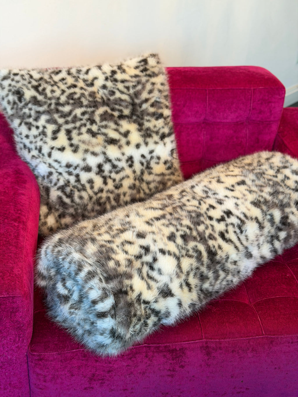 Coperta Pelliccia Con Cuscino - Sestriere