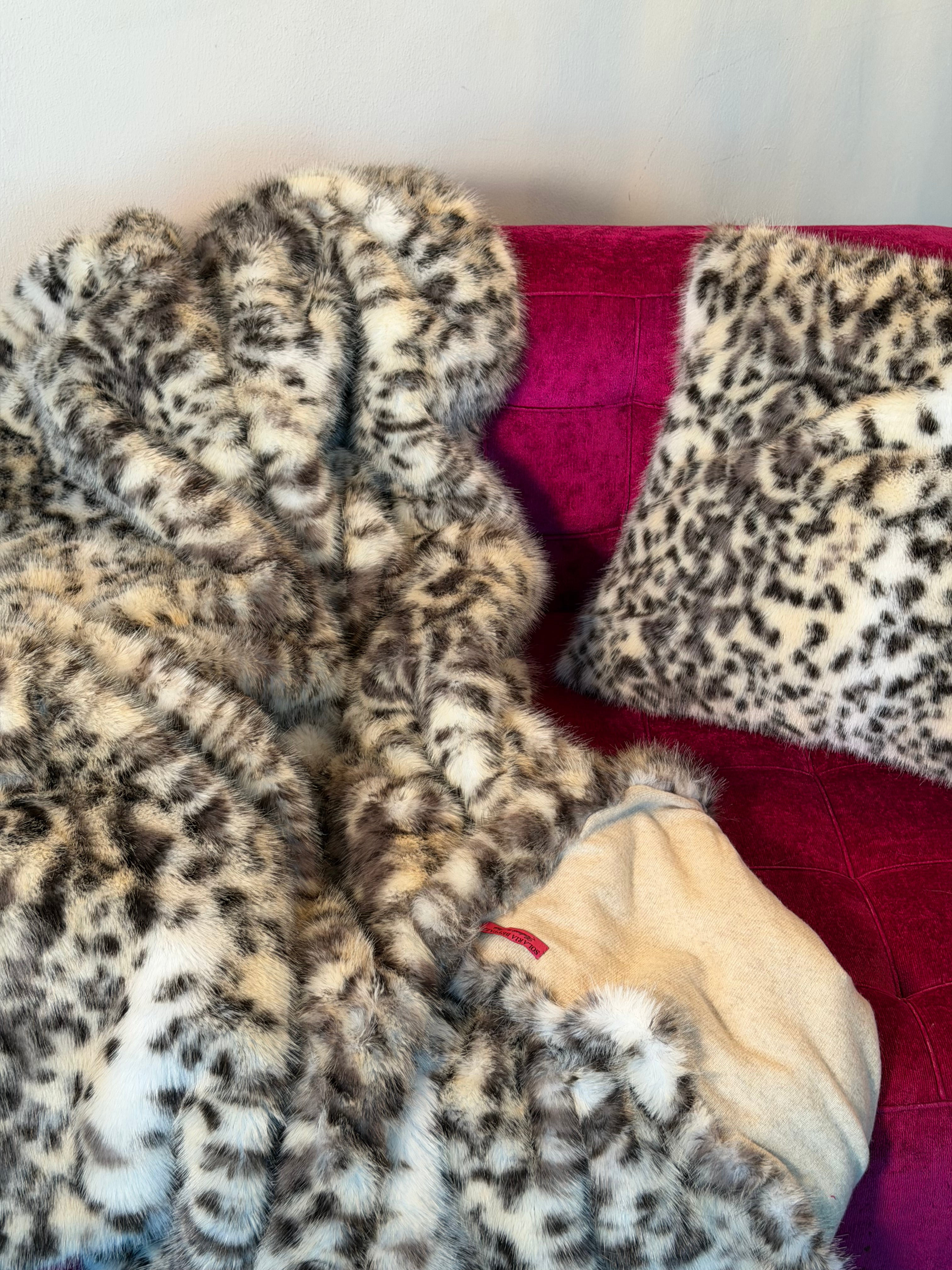 Coperta Pelliccia Con Cuscino - Sestriere