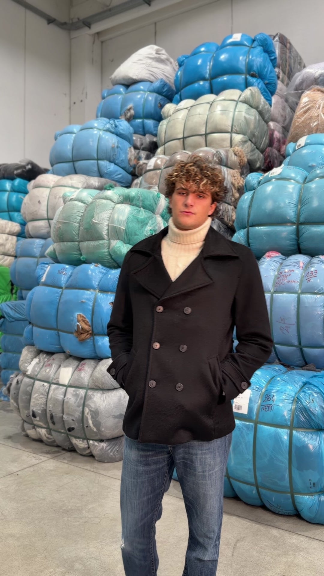 Cappotto Doppiopetto Uomo