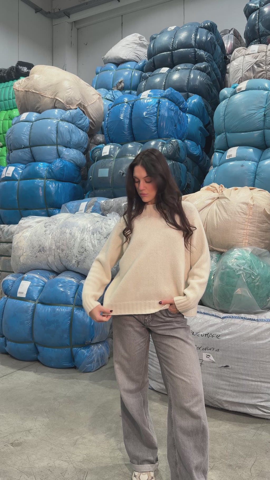 Maglia Scatoletta Doppio filo